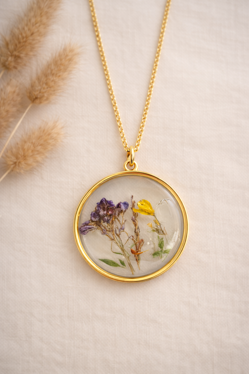 The Wildflower Keepsake Pendant