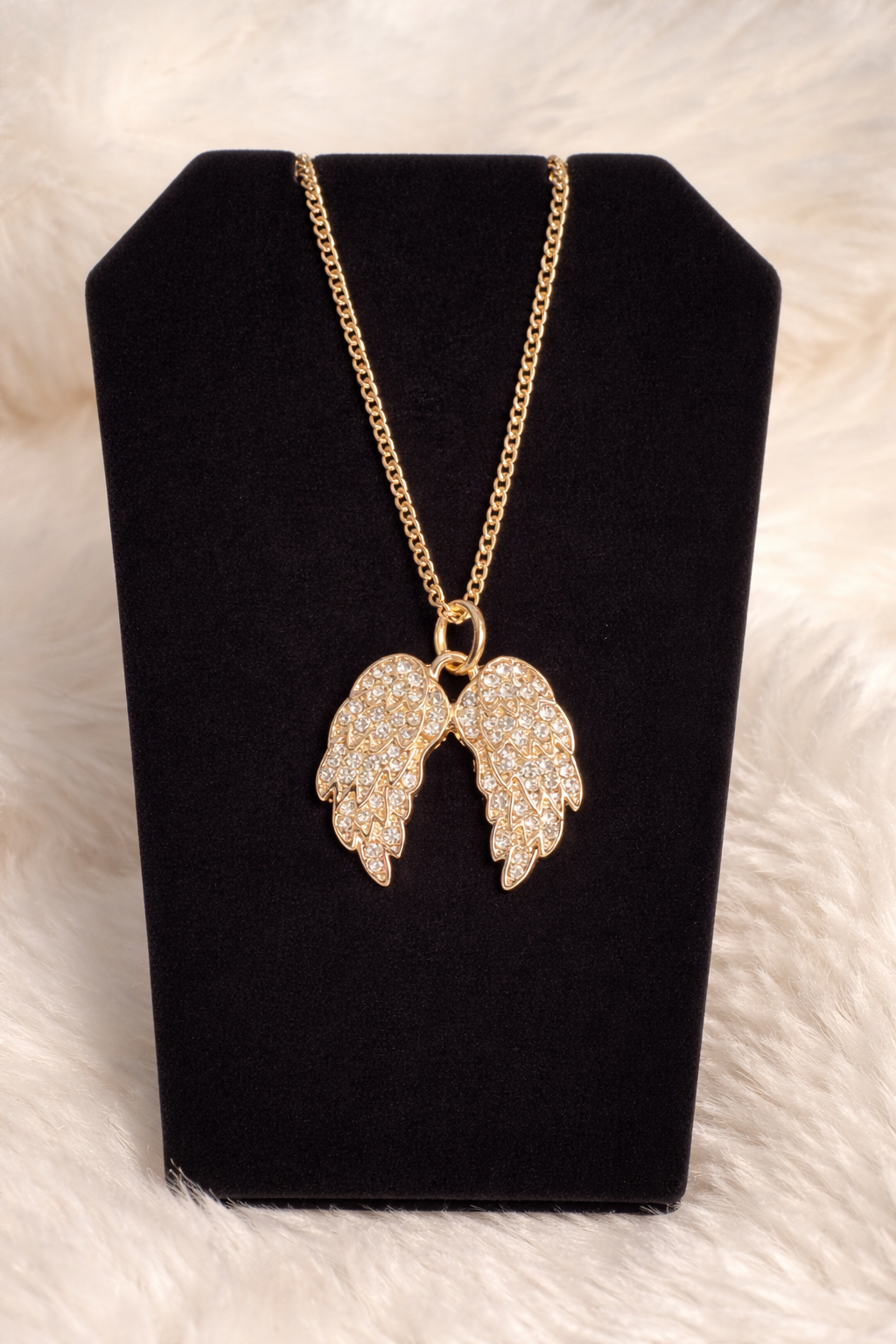 Heavenly Wings Crystal Necklace