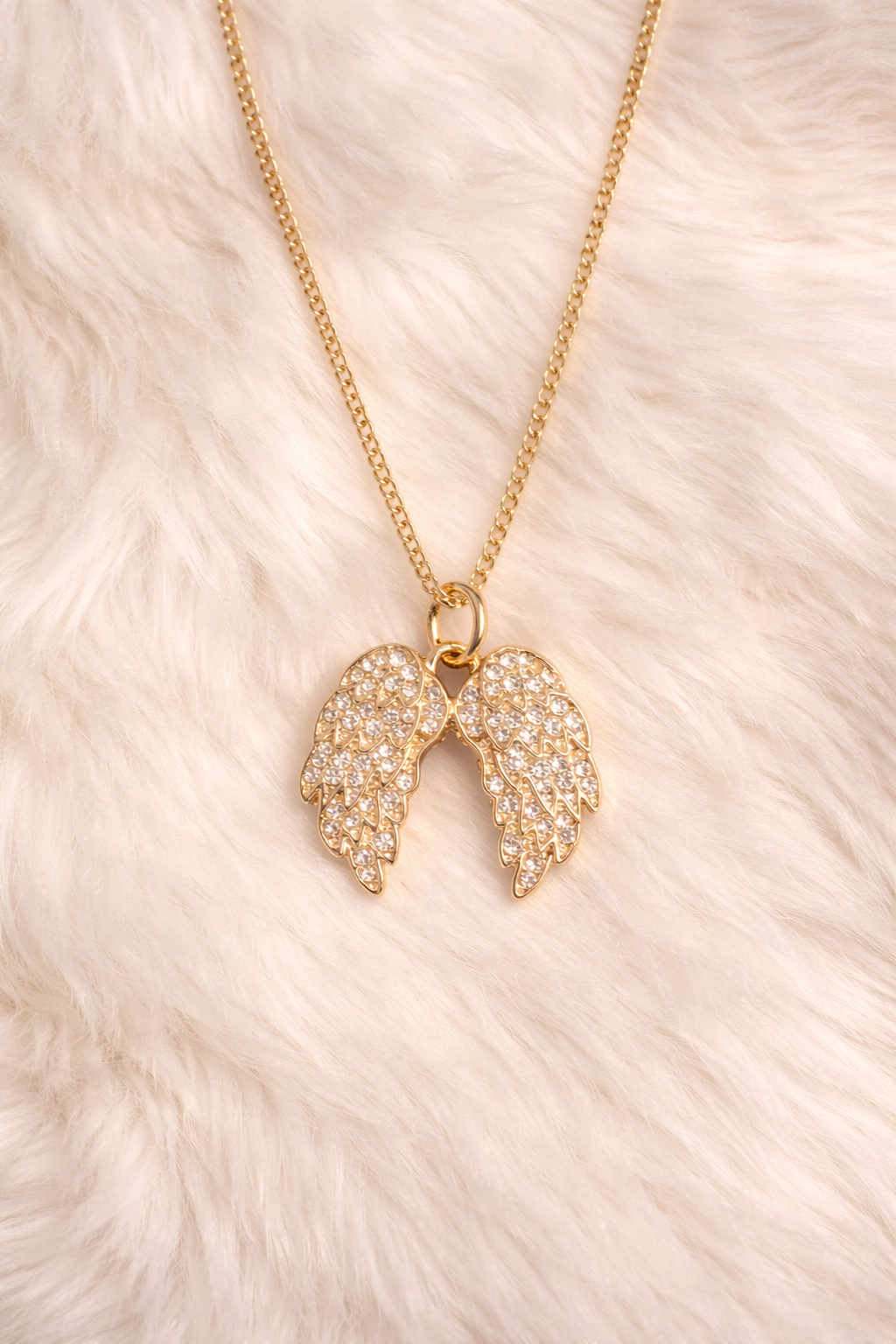 Heavenly Wings Crystal Necklace
