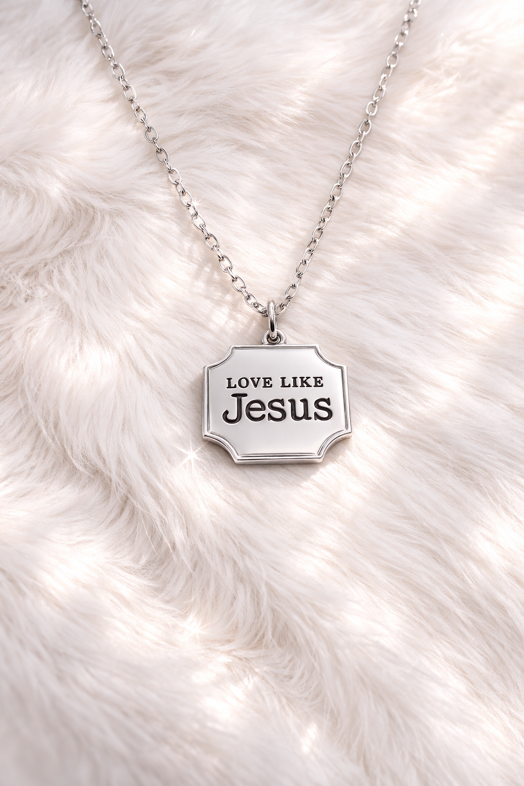 Love Like Jesus Pendant Necklace